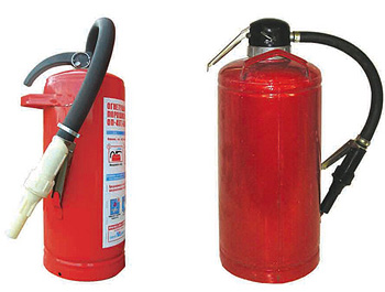 Огнетушители со встроенным газовым источником давления